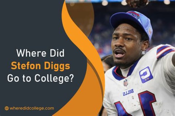 Where did Stefon Diggs go to college? Did Stefon Diggs play college football?