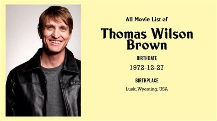 Where is Thomas Wilson Brown now? – Celebrity