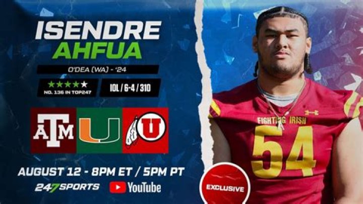 Who Is Isendre Ahfua? Everything On 14-Year-Old Alabama Recruit Footballer