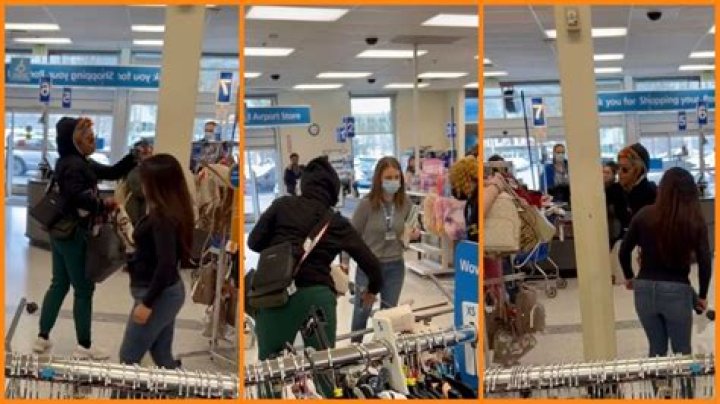 ‘Why is the security guard helping her?’: Wire-cutting thief steals purses from Ross as employee enables the heist