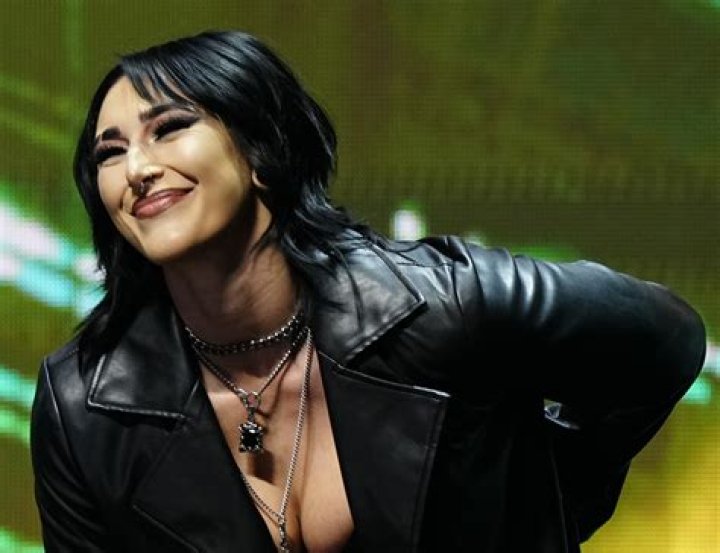 Wrestler Rhea Ripley In Black Workout Onesie Is “Victorious” — Celebwell